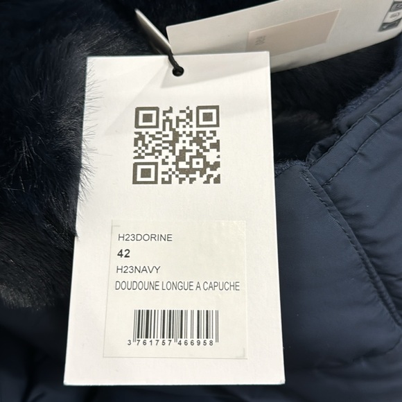 Max & Moi Dora Hooded Puffer Coat - Navy - Picture 15 of 16